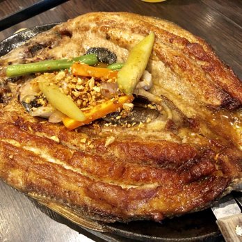 Gerry's Grill - Yummy sizzling bangus! It's HUGE! - Asian Fusion Near Me Gerry's Grill - Yummy sizzling bangus! It's HUGE! - Asian Fusion Near Me