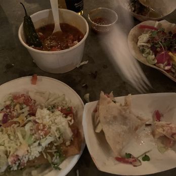 City Tacos - Chorizo Con Papas Taco Frijoles Charros Pescado Taco - Tacos Near Me - La Mesa, California City Tacos - Chorizo Con Papas Taco Frijoles Charros Pescado Taco - Tacos Near Me - La Mesa, California