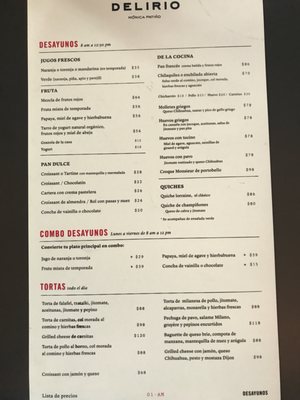 Menu photo 4 Delirio Ciudad de México, DIF Menu photo 4 Delirio Ciudad de México, DIF