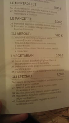 Menu photo 3 Panini Durini Milan, MI