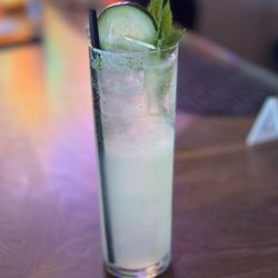 Eight Row Flint- East End - Cucumber Mint Spritz (made with gin instead of tequila)