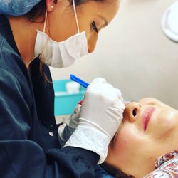 Boss Brows Microblading - Microshading isn't painful we use topical anesthesia to help.