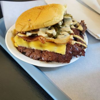 For The Win - Double cheese smashburger - Burgers Near Me - Whittier, California