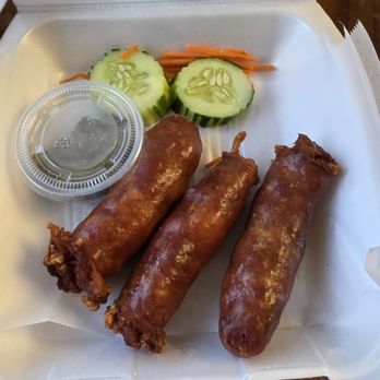 RodSap Thai Lao Kitchen - Sausage with jow - Thai Near Me - Fairfield, California RodSap Thai Lao Kitchen - Sausage with jow - Thai Near Me - Fairfield, California