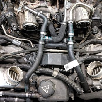 German Automotive - BMW N63 engine turbo cooling hoses replacement - Auto Repair Near Me - Niagara Falls, Ontario German Automotive - BMW N63 engine turbo cooling hoses replacement - Auto Repair Near Me - Niagara Falls, Ontario