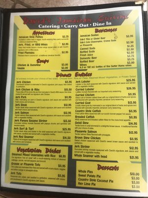 Menu photo 3 David's Jamaican Cuisine Monona, WI Menu photo 3 David's Jamaican Cuisine Monona, WI