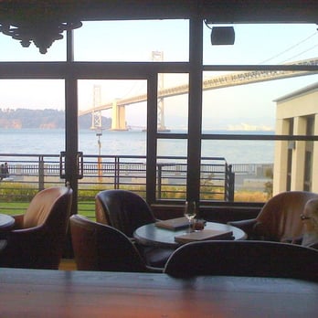 EPIC Steak - View of Bay Bridge from the upstairs lounge - Steakhouses Near Me - San Francisco, California