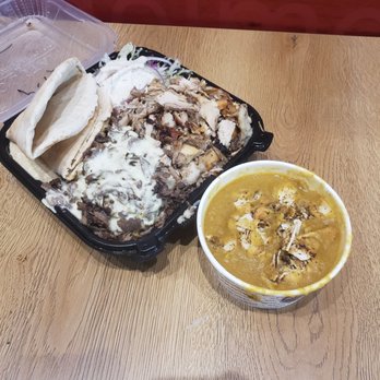 Boustan - Beef and Chicken Shawarma Platter - Middle Eastern Near Me - Toronto, Ontario