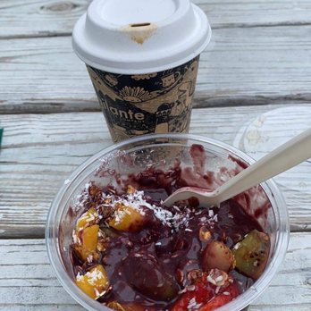 Vigilante Coffee - Latte and açaí bowl. - Coffee & Tea Near Me - Hyattsville, Maryland Vigilante Coffee - Latte and açaí bowl. - Coffee & Tea Near Me - Hyattsville, Maryland