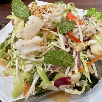 Hak Heang Restaurant - Seafood salad - Cambodian Near Me - Long Beach, California Hak Heang Restaurant - Seafood salad - Cambodian Near Me - Long Beach, California
