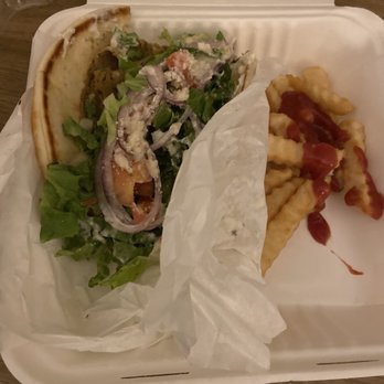 Gentle Grill - Gyro and fries. So good!! - Vegan Near Me - Temecula, California