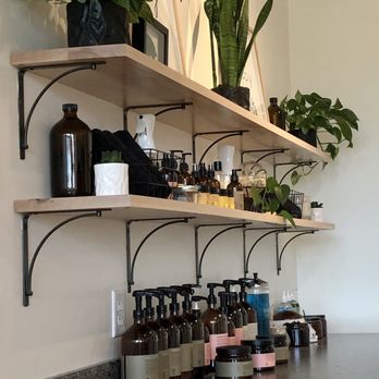 Breathe Organic Salon - Products at wash area - Hair Salons Near Me - Buffalo, New York Breathe Organic Salon - Products at wash area - Hair Salons Near Me - Buffalo, New York