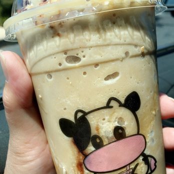 Moo Moo - I forget what this one's called, but it's a blended coffee drink. - Coffee & Tea Near Me - Elk Grove, California Moo Moo - I forget what this one's called, but it's a blended coffee drink. - Coffee & Tea Near Me - Elk Grove, California