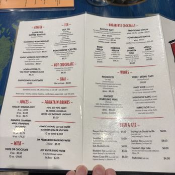 Cafe This Way - Menu - New American Near Me - Bar Harbor, Maine