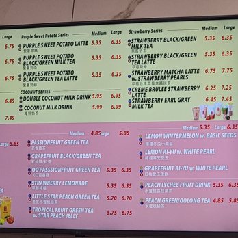 Gong Cha - Menu as of September 2022 - Bubble Tea Near Me - Centreville, Virginia Gong Cha - Menu as of September 2022 - Bubble Tea Near Me - Centreville, Virginia