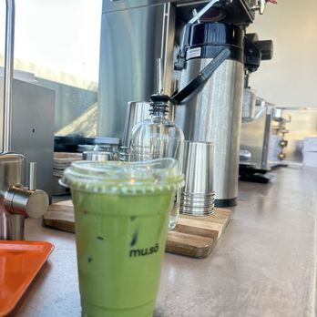 mu.sō coffee - Ice oat matcha latte - unsweetened - Breakfast & Brunch Near Me - Los Angeles, California mu.sō coffee - Ice oat matcha latte - unsweetened - Breakfast & Brunch Near Me - Los Angeles, California