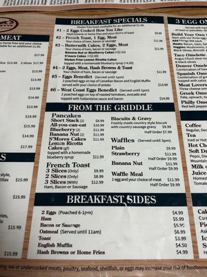 Menu photo 4 Mercer's Restaurant Peoria, AZ