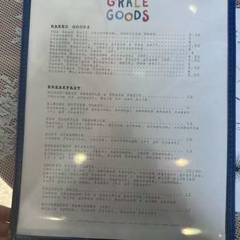 Grale Goods - Menu - Cafes Near Me - Louisville, Kentucky Grale Goods - Menu - Cafes Near Me - Louisville, Kentucky
