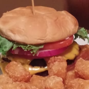 Peak To Peak Restaurant - Double Cheese burger - New American Near Me - Chiloquin, Oregon Peak To Peak Restaurant - Double Cheese burger - New American Near Me - Chiloquin, Oregon