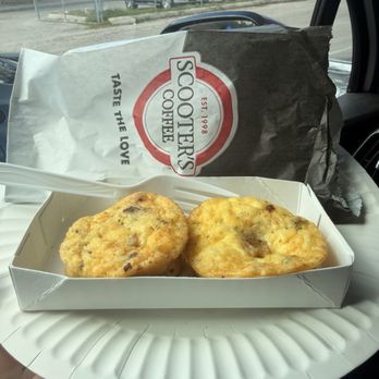Scooter's Coffee - Bacon Gouda Egg Bites - Coffee & Tea Near Me - San Antonio, Texas Scooter's Coffee - Bacon Gouda Egg Bites - Coffee & Tea Near Me - San Antonio, Texas