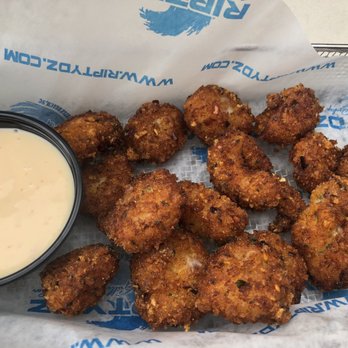 RipTydz - Shrimp appetizer breaded with Captain Crunch cereal- it sounds kind of weird but you won't be disappointed - Seafood Near Me - Myrtle Beach, South Carolina