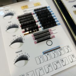 Aimee Eyelash Studio - Lash types