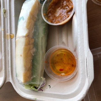 Lemon Grove Thai Food - 8. Fresh Spring Rolls - Thai Near Me - Lemon Grove, California