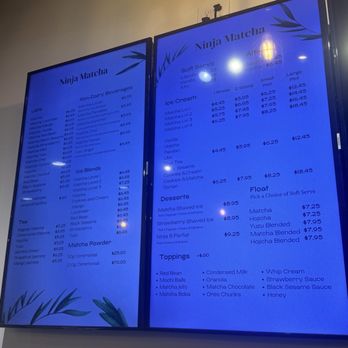 Ninja Matcha - Menu - Coffee & Tea Near Me - Houston, Texas