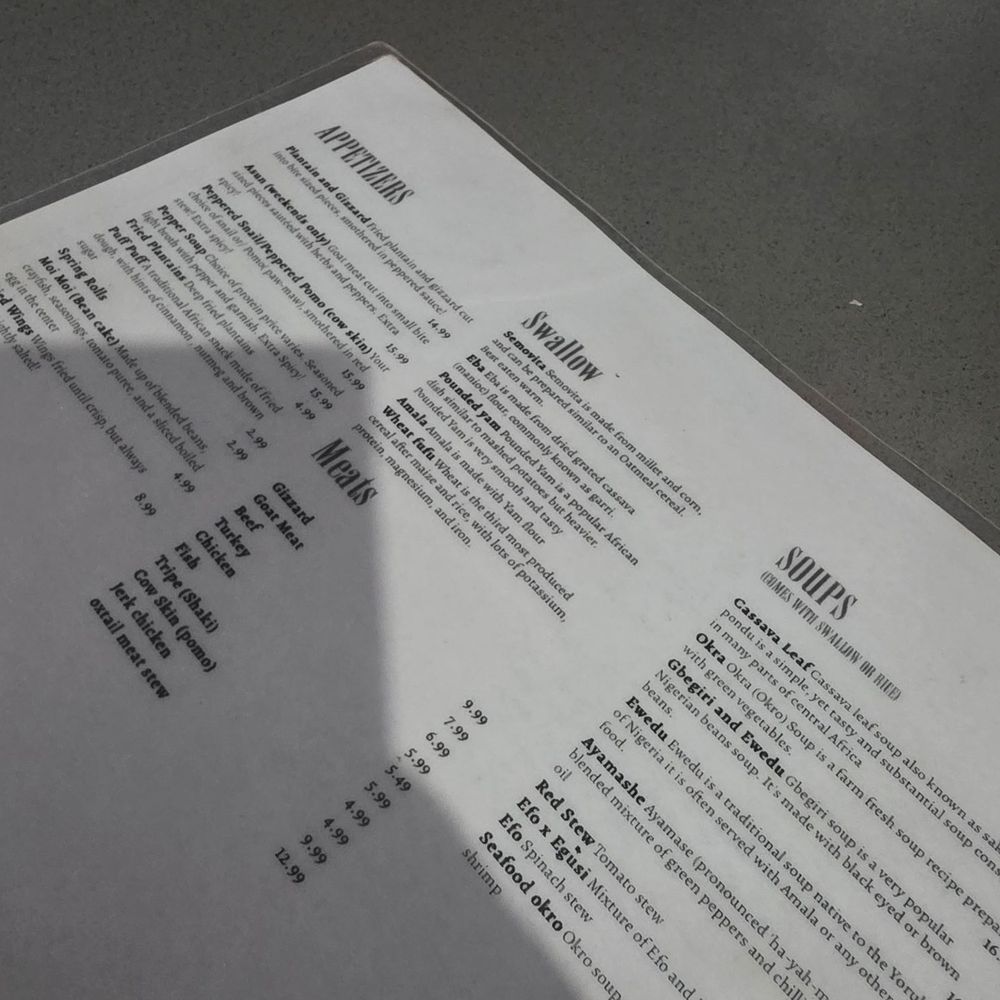 The Jollof Buka - Menu - African Near Me - Indianapolis, Indiana The Jollof Buka - Menu - African Near Me - Indianapolis, Indiana
