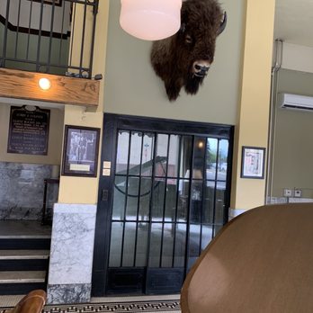 Murray Hotel - Old Otis elevator that is staff operated - Hotels Near Me - Livingston, Montana