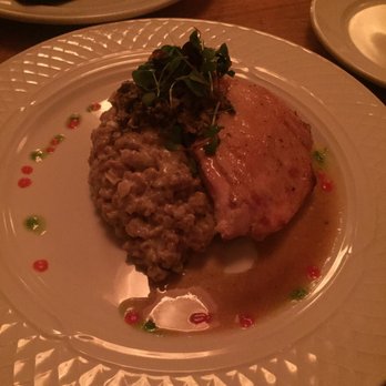 Side Work - Chicken breast with parmesan farro and duxelles - American Near Me - Telluride, Colorado