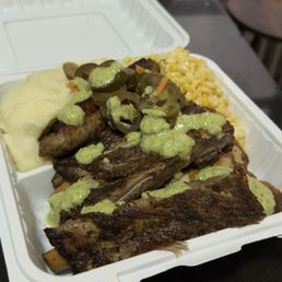 Pork Ribs Combo Platter
