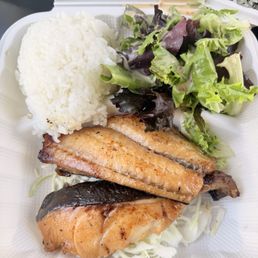 Miso cod plate lunch Miso cod plate lunch
