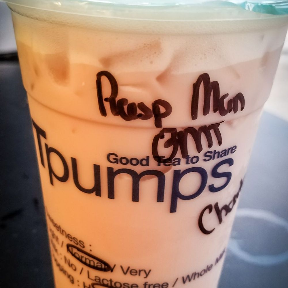 Tpumps - Pasadena - Going down the list. Raspberry mango black tea - Bubble Tea Near Me - Pasadena, California