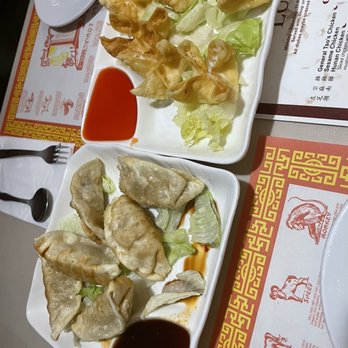 Jade Palace - Fried dumplings and crab Rangoon. - Chinese Near Me - Indian Harbour Beach, Florida Jade Palace - Fried dumplings and crab Rangoon. - Chinese Near Me - Indian Harbour Beach, Florida