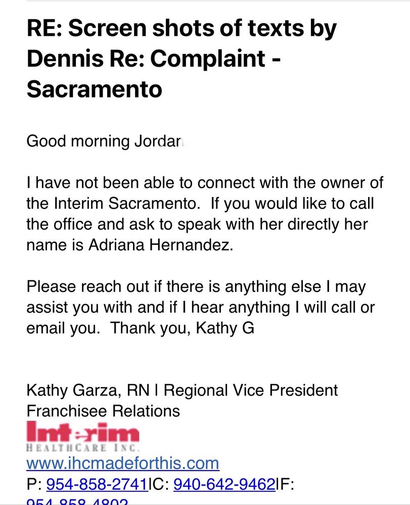 Interim HealthCare - Citrus Heights - patient advocate in Citrus Heights, CA