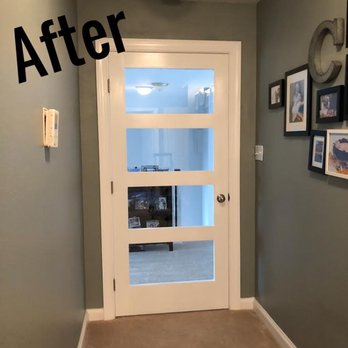 Weber & SDW - Before there was no door. Closed it in and put in a door. - General Contractors Near Me Weber & SDW - Before there was no door. Closed it in and put in a door. - General Contractors Near Me