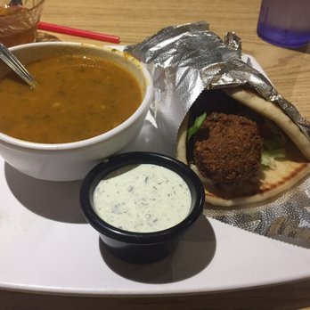 Cous Cous Cafe - Harira soup, falafel sandwich - Moroccan Near Me - Oklahoma City, Oklahoma