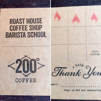 200 Degrees Coffee - Loyalty card. - Coffee & Tea Near Me - Birmingham, XWM