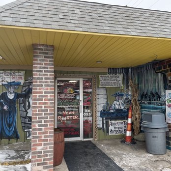 Meaty's Roadhouse BBQ - Entrance - Barbeque Near Me - Bay City, Michigan