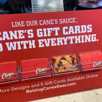 Raising Cane's Chicken Fingers - Gift cards - Fast Food Near Me - El Segundo, California