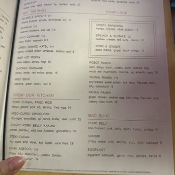 Lucky Robot Restaurant - Menu - Sushi Bars Near Me - Austin, Texas