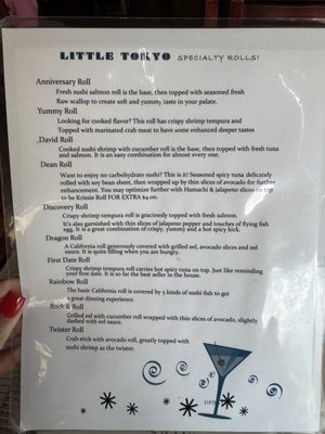Menu photo 2 Little Tokyo Pittsburgh, PA