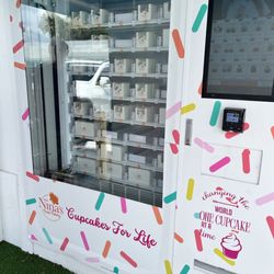 Nina's Fresh Bakery - Vending machine for cupcakes and goodness. Filled throughout the day. MANY sizes and selections