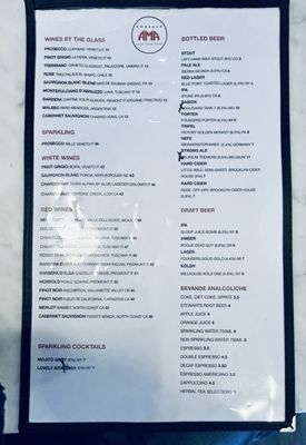 Menu photo 4 Enoteca Ama Beacon, NY