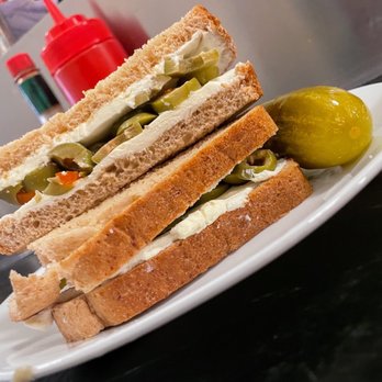S&P - Chopped olives & cream cheese sandwich - Sandwiches Near Me - New York, New York S&P - Chopped olives & cream cheese sandwich - Sandwiches Near Me - New York, New York