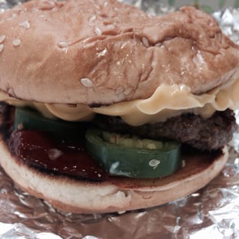 Five Guys - Love this place! The jalapeños are the real secret to an awesome burger - Burgers Near Me - Mountain View, California