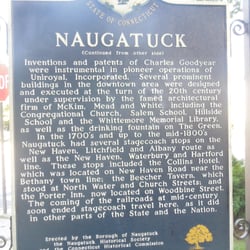 Naugatuck Historical Marker