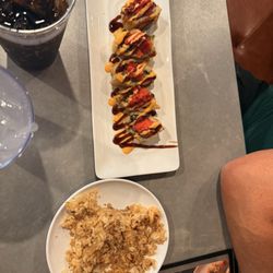 Lantern Sushi - Frederick roll and shrimp fried rice