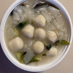 42. Fish Ball Flat Noodle Soup
